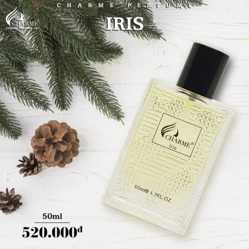 Nước hoa Charme Iris dành cho nam, chai 50ml