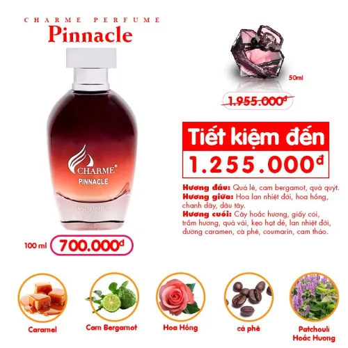 Hàng chính hãng - Nước hoa nữ Charme Pinnacle 100ml