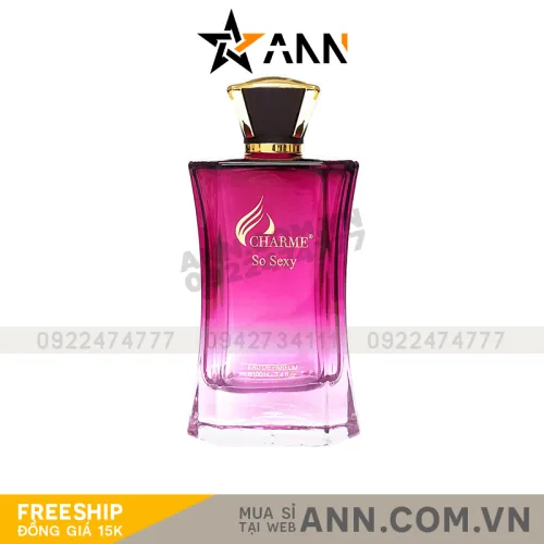 Nước hoa EDP dành cho nữ Charme So Sexy dung tích 100ml