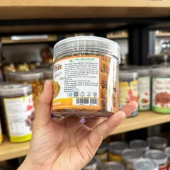 Hạnh Nhân Vỏ Dày Mini Rang Bơ, Sấy Tẩm Gia Vị – Hũ Pet 200g