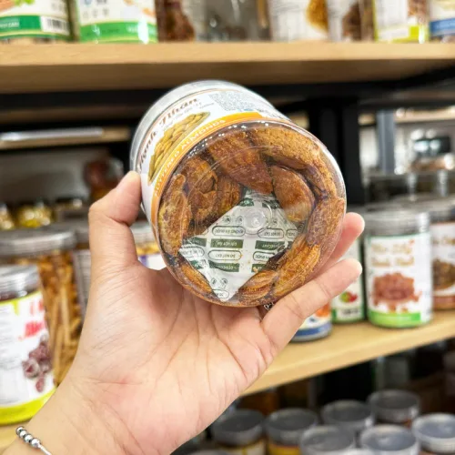 Hạnh Nhân Vỏ Dày Mini Rang Bơ, Sấy Tẩm Gia Vị – Hũ Pet 200g