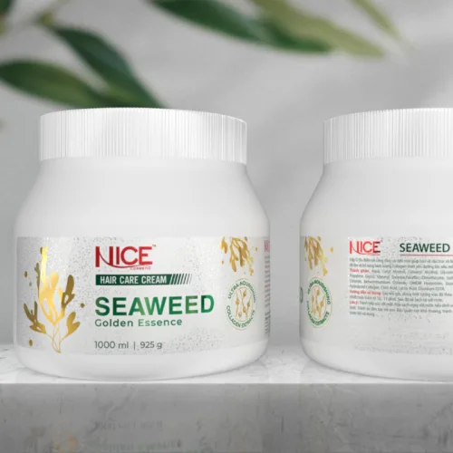 Chuyên sỉ kem Hấp Ủ Tóc Tảo Biển Seaweed Golen Esence Nice Cosmetic 1000ml