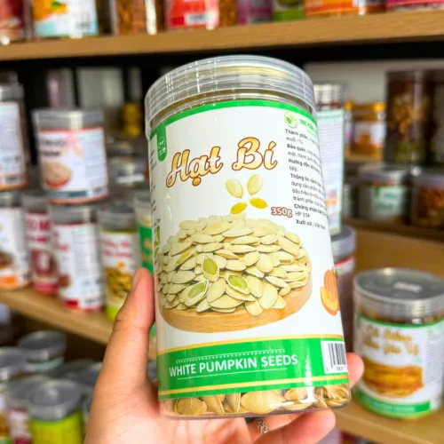 Hạt Bí Trắng Đặc Biệt 350g Đựng Trong Hũ PET