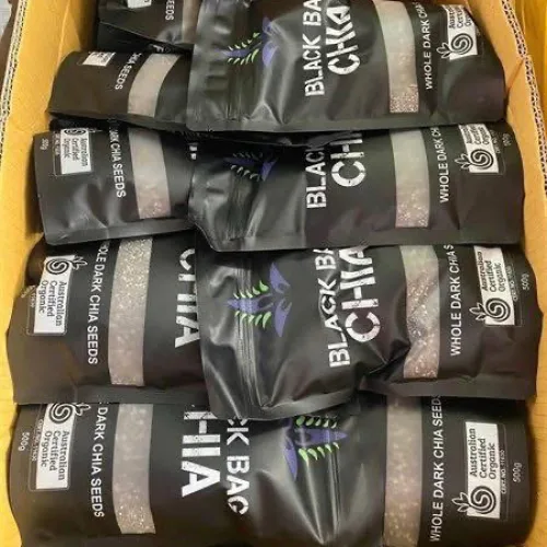 Shop sỉ hạt Chia Úc Túi Đen 500g