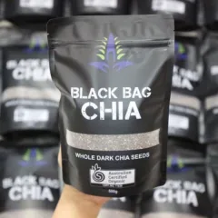 Shop sỉ hạt Chia Úc Túi Đen 500g