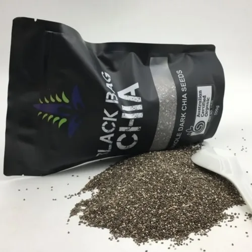 Shop sỉ hạt Chia Úc Túi Đen 500g