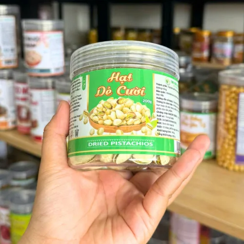 Shop sỉ hạt Dẻ Cười Mini Thơm Ngon 200g - Hũ Pet