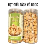Hạt Điều Cồ Nguyên Hạt Sạch Lụa Loại Ngon (Đã tách vỏ)500g Hộp