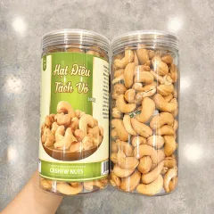 Hạt Điều Cồ Nguyên Hạt Sạch Lụa Loại Ngon (Đã tách vỏ)500g Hộp
