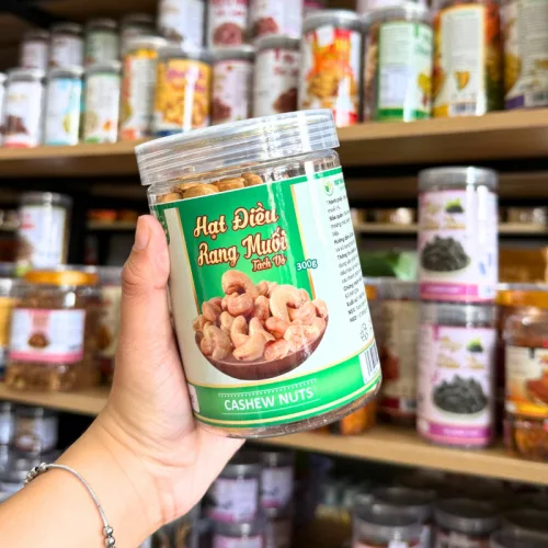 Chuyên sỉ hạt Điều Tách Vỏ Nguyên Hạt 300g Hộp Pet