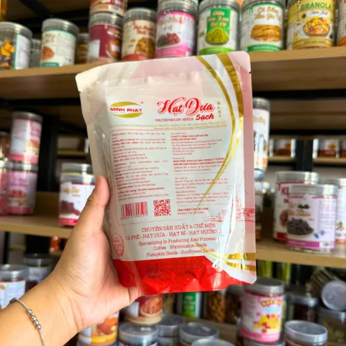 Minh Phát 350g Hạt Dưa Sạch Đóng Túi Zip