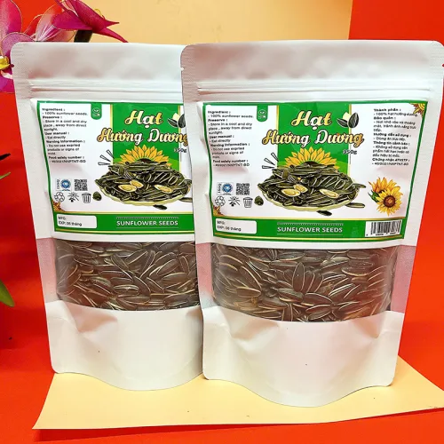 Chỗ sỉ hạt Hướng Dương Túi Zip Trắng Sữa 350g