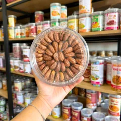 Hạt điều rang muối Gia Hưng, hộp xếp hoa