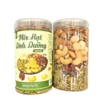 Hạt mix 5 vị mắc ca, hạnh nhân, óc chó, bí xanh, hạt điều 500g
