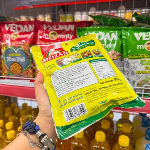Hạt nêm Meizan vị heo từ thịt xương ống, gói 400g