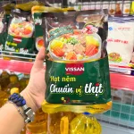Hạt nêm Chuẩn Vị Thịt thương hiệu VISSAN, khối lượng 200g