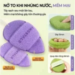 Chỗ sỉ hộp 3 Miếng Bông Mút Rửa Mặt Bọt Biển Amortals (Có Chữ)