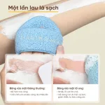 Bông Mút Rửa Mặt Bọt Biển AMORTALS Clean Easy To Clean, Hộp 3 Miếng Có Chữ