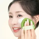 Nguồn hàng sỉ hộp 3 Miếng Bông Mút Rửa Mặt Bọt Biển Xunfuji (Không Chữ)