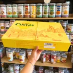 Hộp quà bánh Tết Orion Custas Vạn Lộc 564g gồm 6 món, phối 3 vị
