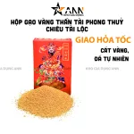 Hộp Gạo Vàng Phong Thủy Thần Tài Chiêu Tài Lộc GCT01