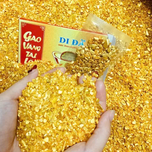 Hộp Gạo Vàng Phong Thủy Thần Tài Chiêu Tài Lộc GCT01