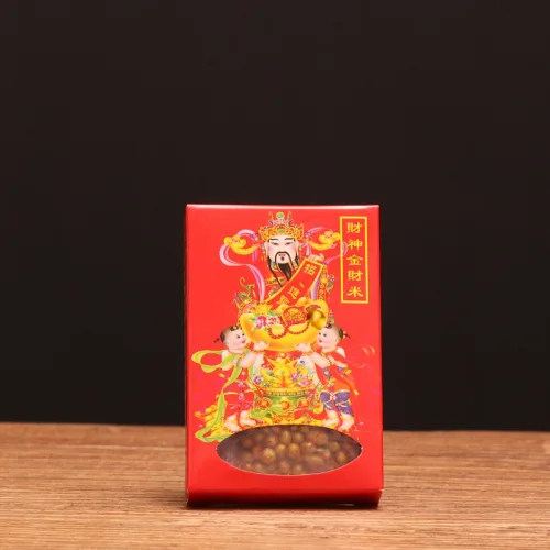 Hộp Gạo Vàng Phong Thủy Thần Tài Chiêu Tài Lộc GCT01