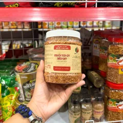 Muối Tỏi Ớt Chú Hải Siêu Cay, Hộp 500g