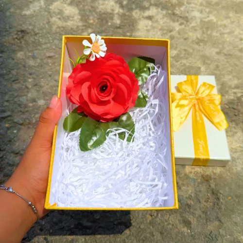 Chuyên sỉ hộp Quà Giấy Chữ Nhật Lớn Nhiều Màu Nắp Rời Có Thắt Nơ - Hộp Không Có Hoa Rơm