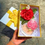 Chuyên sỉ hộp Quà Giấy Chữ Nhật Lớn Nhiều Màu Nắp Rời Có Thắt Nơ - Hộp Không Có Hoa Rơm