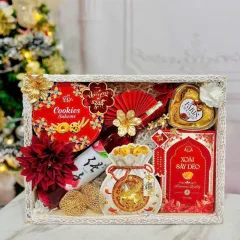 Hộp Quà Tết Dáng Chữ Nhật Nhiều Mẫu