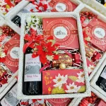 Hộp Quà Tết Chữ Nhật Rượu Vang Nho - Quà Tặng Tết - Quà Trang Trí Tết