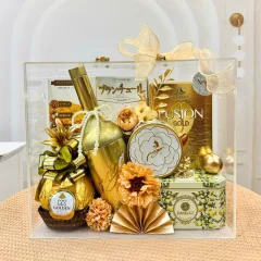 Nơi lấy sỉ hộp Quà Tết Chữ Nhật Trong Suốt - Quà Tặng Tết Sang Trọng - Quà Trang Trí Tết
