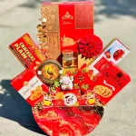 Nguồn hàng sỉ hộp Quà Tết Rượu Bánh Kẹo Sang Trọng – Set Quà Cao Cấp - Quà Trang Trí Tết