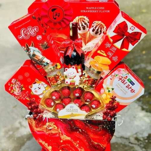 Hộp Quà Tết Sang Trọng – Set Quà Cao Cấp - Quà Trang Trí Tết