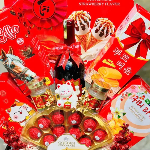 Hộp Quà Tết Sang Trọng – Set Quà Cao Cấp - Quà Trang Trí Tết