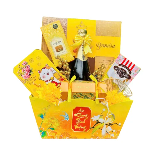 Shop sỉ hộp Quà Tết Sum Vầy – Quà Tặng Tết Cho Người Thân – Quà Trang Trí Tết Nguyên Đán