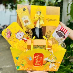 Shop sỉ hộp Quà Tết Sum Vầy – Quà Tặng Tết Cho Người Thân – Quà Trang Trí Tết Nguyên Đán