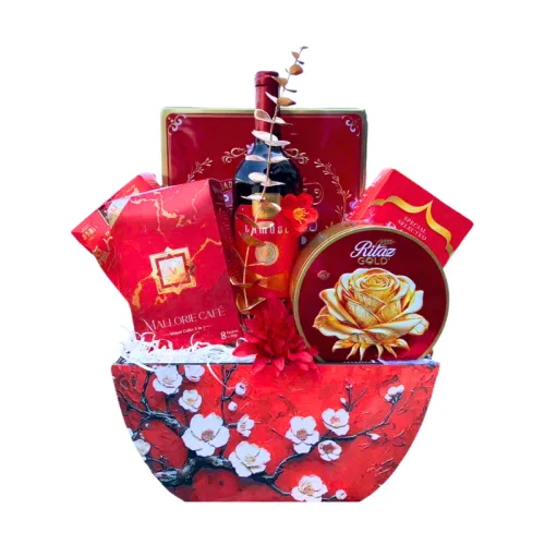 Chỗ sỉ hộp Quà Trang Trí Tết – Quà Tặng Tết Sang Trọng – Set Quà Cao Cấp