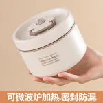 Hộp Cơm 3 Ngăn 14x22.2cm Kèm Túi Đựng Và Thìa Muỗng
