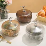 Hộp nhựa hình hươu đựng mứt, bánh kẹo và hoa quả 17x12cm