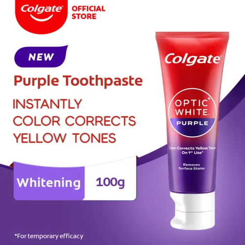 Colgate Optic White Purple 150g – Kem Đánh Răng