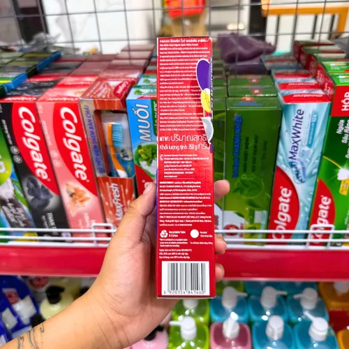 Colgate Optic White Purple 150g – Kem Đánh Răng