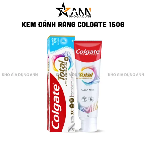 Shop sỉ kem Đánh Răng Colgate Total Active Fresh Xanh 3X 150g