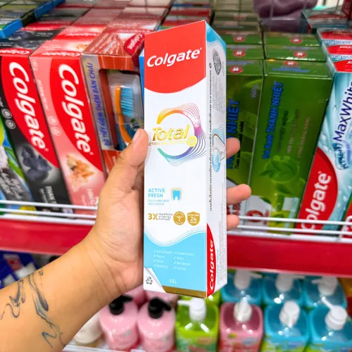 Shop sỉ kem Đánh Răng Colgate Total Active Fresh Xanh 3X 150g