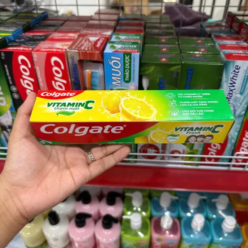 Nơi lấy sỉ kem Đánh Răng COLGATE Vitamin C Thơm Mát 170g