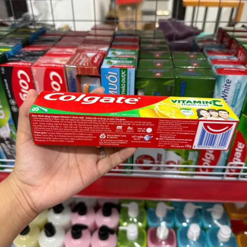 Nơi lấy sỉ kem Đánh Răng COLGATE Vitamin C Thơm Mát 170g