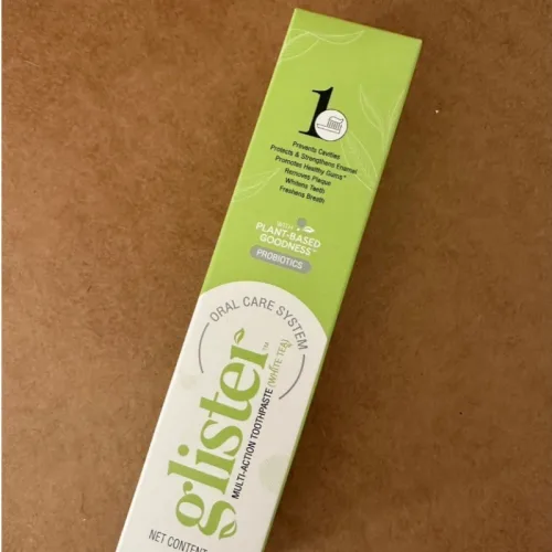 Kem đánh răng màu xanh lá Amway Glister, khối lượng 200g