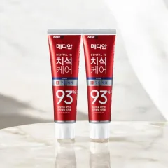 Nguồn hàng sỉ kem Đánh Răng Median Màu Đỏ Dental IQ 93% Tartar Toothpaste Badbreath 120g