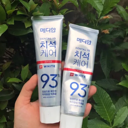 Nguồn hàng sỉ kem Đánh Răng Median Màu Trắng  Dental IQ 93% White 120g